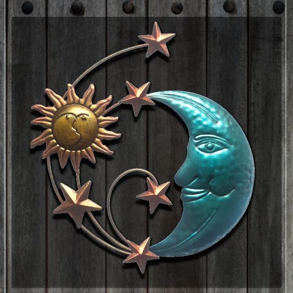 wall stickers iron sun moon face art decoration creative hanging ornaments home modern simplicity decor
wall stickers iron sun moon face art decoration creative hanging ornaments home modern simplicity decor