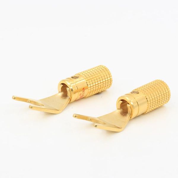 smart power plugs cb433g high end audio grade brass gold plated wire connector y spade terminal for diy speaker cable
smart power plugs cb433g high end audio grade brass gold plated wire connector y spade terminal for diy speaker cable