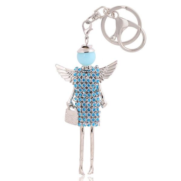 keychains charm doll angel wings keyrings jewelry full crystal keychain women key holder chain rhinestone ring bag pendant gifts, Silver
keychains charm doll angel wings keyrings jewelry full crystal keychain women key holder chain rhinestone ring bag pendant gifts, Silver