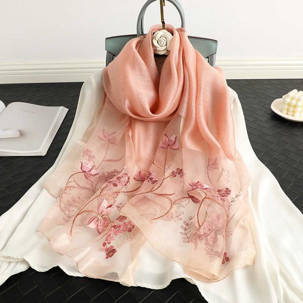 spring autumn elegant and versatile wool blended shawl embroidery lotus mulberry silk scarf, Blue;gray
spring autumn elegant and versatile wool blended shawl embroidery lotus mulberry silk scarf, Blue;gray