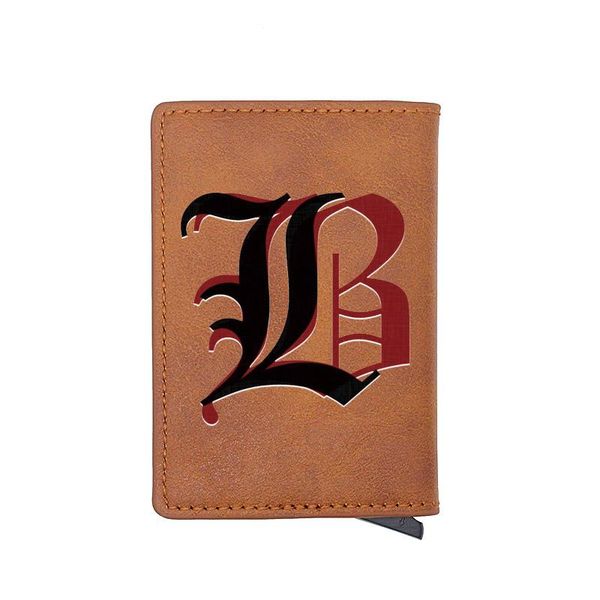 card holders vintage death note design unique digital printing leather holder wallet men women brown short purse gift, Brown;gray
card holders vintage death note design unique digital printing leather holder wallet men women brown short purse gift, Brown;gray