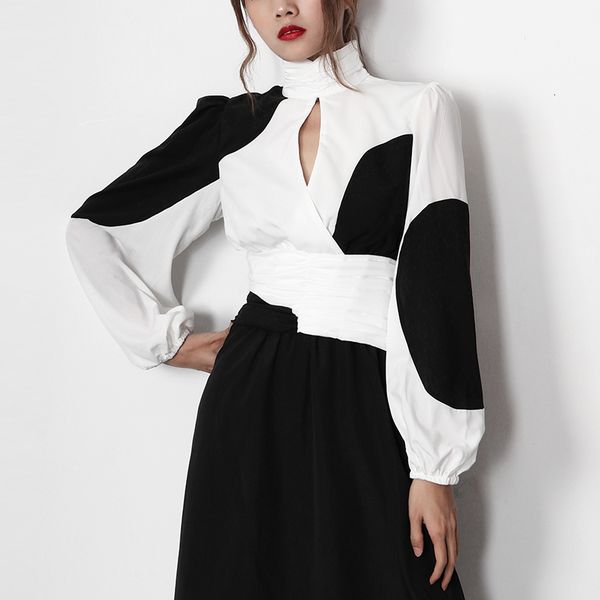 dress Vintage shreds will see female upper shirt 2021 elegant tops clothing, Black;gray
dress Vintage shreds will see female upper shirt 2021 elegant tops clothing, Black;gray