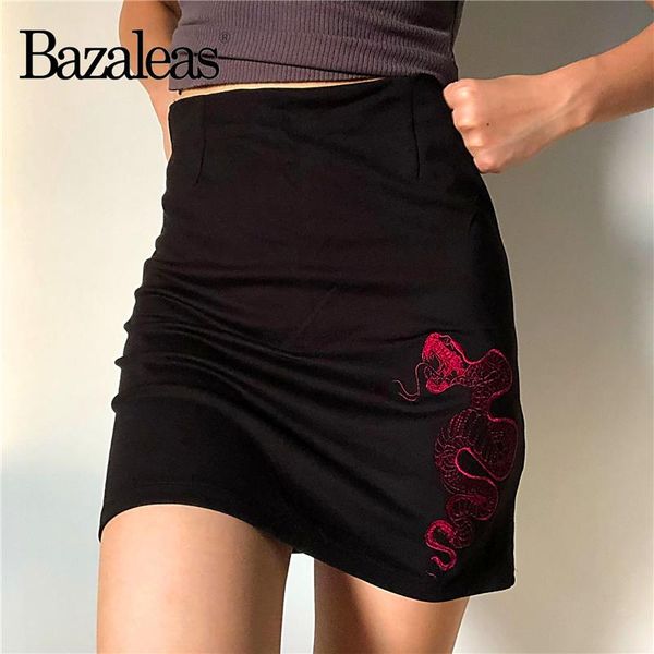 bazaleas chic black a line mini skirt streetwear red dragon embroidery short skirts casual punk women
bazaleas chic black a line mini skirt streetwear red dragon embroidery short skirts casual punk women