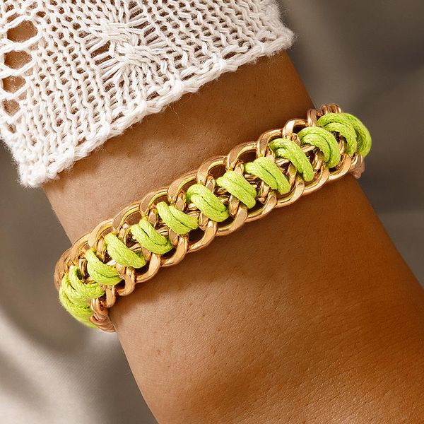 charm bracelets tocona bohemian green rope for women gold heavy metal handmade weave ajudstable jewelry party accessories 19780, Golden;silver
charm bracelets tocona bohemian green rope for women gold heavy metal handmade weave ajudstable jewelry party accessories 19780, Golden;silver
