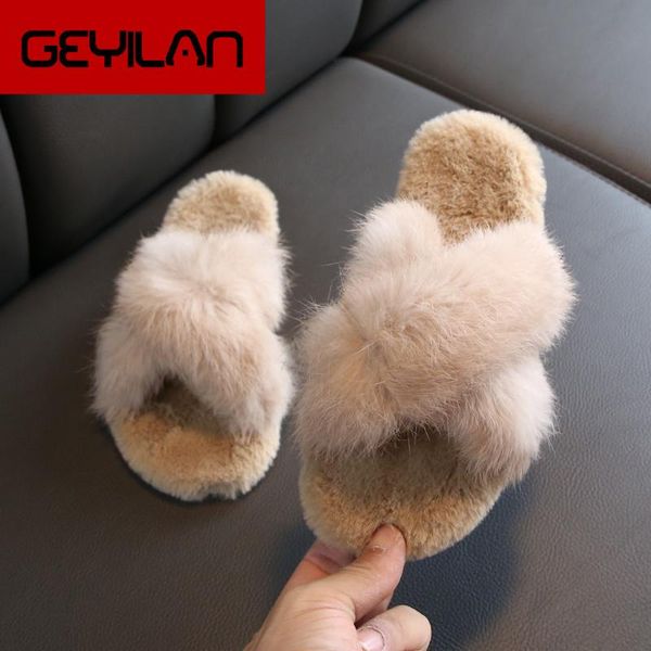 slipper fashion kids slippers baby autumn winter fur sandals bedroom shoes flats girl super soft plush fleece, Black;grey
slipper fashion kids slippers baby autumn winter fur sandals bedroom shoes flats girl super soft plush fleece, Black;grey