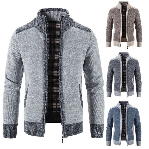 men's sweaters autumn winter warm cashmere wool zipper cardigan man casual knitwear sweatercoat male clothe 2022, White;black
men's sweaters autumn winter warm cashmere wool zipper cardigan man casual knitwear sweatercoat male clothe 2022, White;black