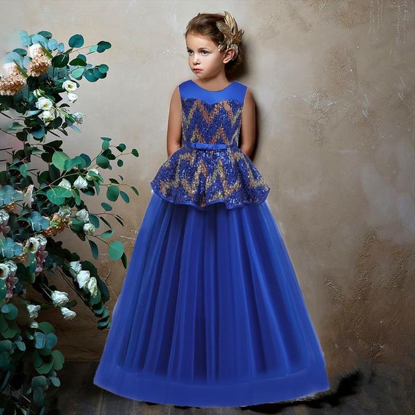 children sequins for girl dresses evening birthday princess flower wedding costume bridesmaid dresss 3 14 years, Red;yellow
children sequins for girl dresses evening birthday princess flower wedding costume bridesmaid dresss 3 14 years, Red;yellow