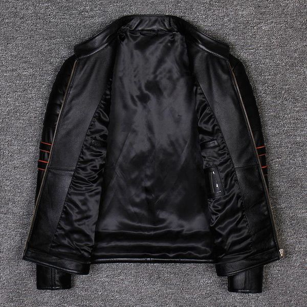 men's leather & faux 2021 black men skulls embroidery slim fit biker's jacket plus size 4xl real cowhide short motorcycle coat
men's leather & faux 2021 black men skulls embroidery slim fit biker's jacket plus size 4xl real cowhide short motorcycle coat