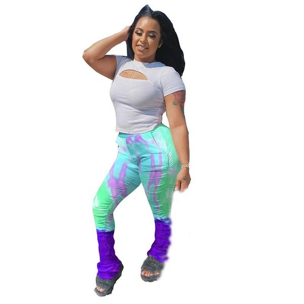 women's leggings printed colorful stacked pants women high waist pleated bell bottom ruched trousers draped jogger sweatpants, Black
women's leggings printed colorful stacked pants women high waist pleated bell bottom ruched trousers draped jogger sweatpants, Black