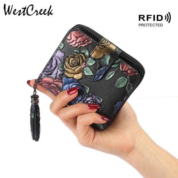 wallets westcreek brand rfid women tassel short minimalist retro rose print coin purse lady card holders, Red;black
wallets westcreek brand rfid women tassel short minimalist retro rose print coin purse lady card holders, Red;black