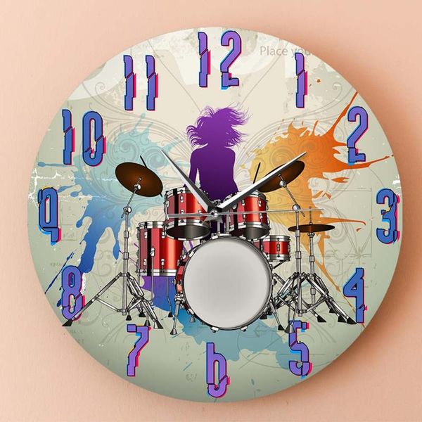 wall clocks music rock band clock drum kit silent for drumming drummer home decor musical art player gift
wall clocks music rock band clock drum kit silent for drumming drummer home decor musical art player gift
