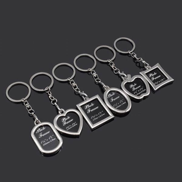 keychains car keychain po frame pendant metal key ring creative holder keyring chain auto accessories, Silver
keychains car keychain po frame pendant metal key ring creative holder keyring chain auto accessories, Silver