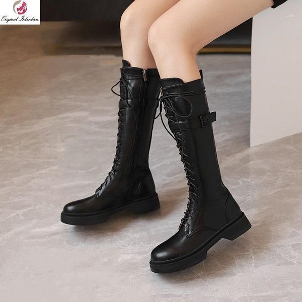 boots women's round toe knee high party casual women shoes black cross tied zipper square heels ladies long big size 34-401
boots women's round toe knee high party casual women shoes black cross tied zipper square heels ladies long big size 34-401