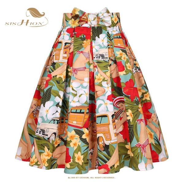 skirts sishion car and girls printed floral summer pleated skirt with bow ss0012 high waist vintage cotton women pockets, Black
skirts sishion car and girls printed floral summer pleated skirt with bow ss0012 high waist vintage cotton women pockets, Black