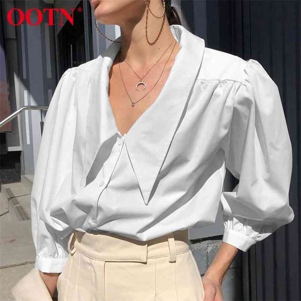 ootn elegant office work white blouse lantern sleeve oversize collar blue shirt spring womens and blouses streetwear 210730
ootn elegant office work white blouse lantern sleeve oversize collar blue shirt spring womens and blouses streetwear 210730
