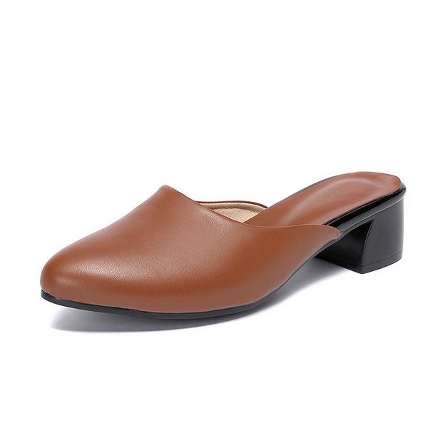 women sandals pumps natural genuine leather thick high heel glove shoes real round toe office lady summer, Black
women sandals pumps natural genuine leather thick high heel glove shoes real round toe office lady summer, Black