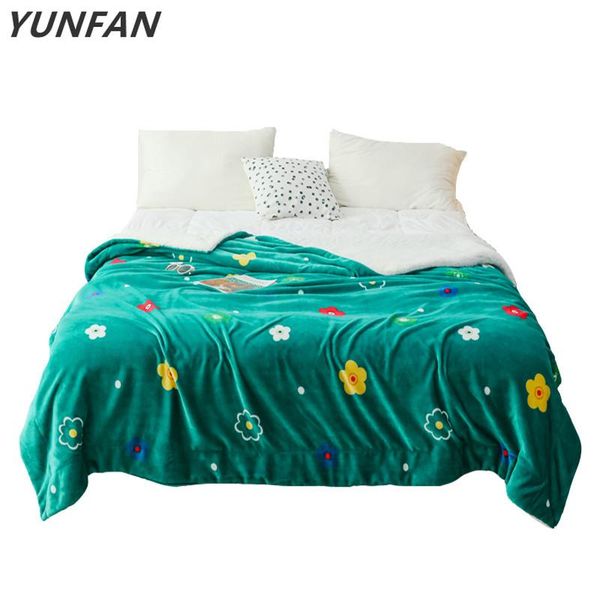 blankets winter double layer thick blanket green white flowers super soft warm wool flannel fleece throw on sofa bed
blankets winter double layer thick blanket green white flowers super soft warm wool flannel fleece throw on sofa bed
