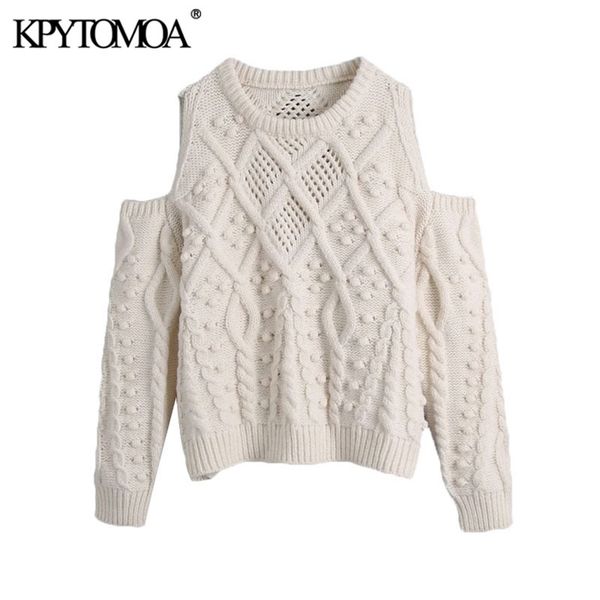 women fashion bobble appliques hollow out knitted sweater o neck long sleeve female pullovers chic 210420, White;black
women fashion bobble appliques hollow out knitted sweater o neck long sleeve female pullovers chic 210420, White;black