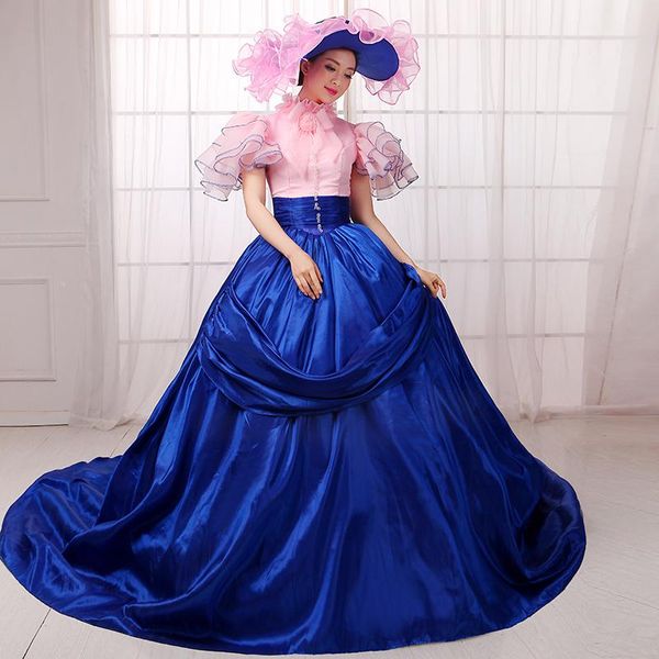 casual dresses pink and blue two piece theater ball gown elegance queen dress, Black;gray
casual dresses pink and blue two piece theater ball gown elegance queen dress, Black;gray