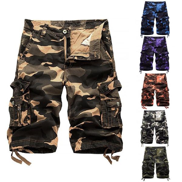 men's shorts camouflage cargo men 2021 mens casual male loose work man military short pants bermuda masculina#g, White;black
men's shorts camouflage cargo men 2021 mens casual male loose work man military short pants bermuda masculina#g, White;black