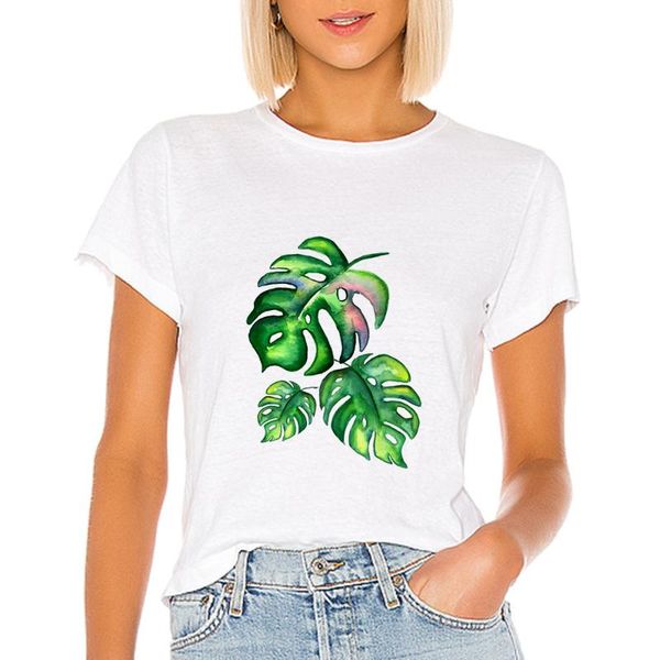 women's t-shirt spring summer t shirt beautiful ropa mujer harajuku tshirt women oversize plus size t-shirts leaves and cacti round col, White
women's t-shirt spring summer t shirt beautiful ropa mujer harajuku tshirt women oversize plus size t-shirts leaves and cacti round col, White