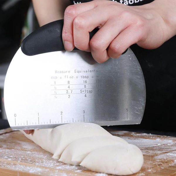 1pc diy baking supplies shaving cutter scale cutters pizza dough scraper bread separator flour pastry cake tool stainless steel & tools
1pc diy baking supplies shaving cutter scale cutters pizza dough scraper bread separator flour pastry cake tool stainless steel & tools