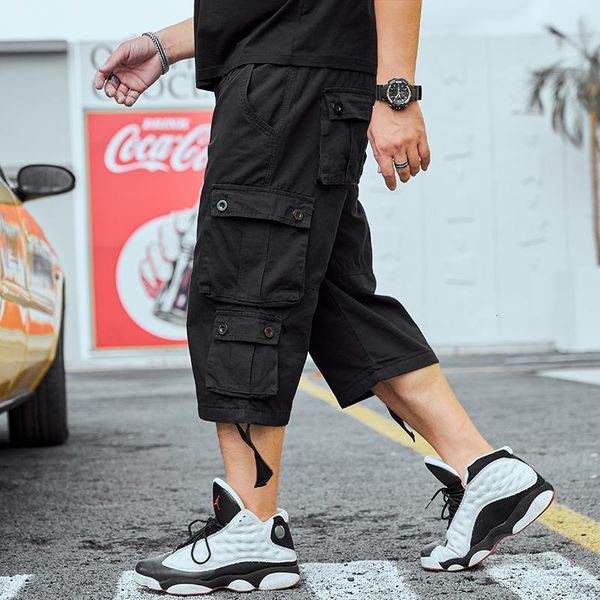 men's pants plus size 5xl 6xl 7xl 8xl casual loose fit multi-pockets military 3/4 cargo shorts summer men safari style cwsg, Black
men's pants plus size 5xl 6xl 7xl 8xl casual loose fit multi-pockets military 3/4 cargo shorts summer men safari style cwsg, Black