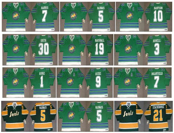 vintage oakland seals jerseys 30 gary smith 19 bert marshall 1 charlie hodge 9 bill hicke 7 earl ingarfield 7 billy harris retroccm hockey, Black
vintage oakland seals jerseys 30 gary smith 19 bert marshall 1 charlie hodge 9 bill hicke 7 earl ingarfield 7 billy harris retroccm hockey, Black
