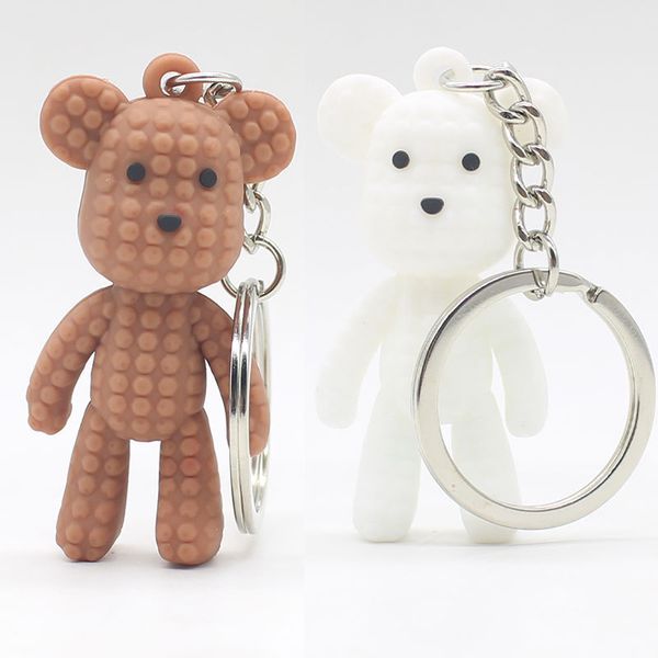 2021 fashion keychain creative three dimensional key chain pendant bag interior decoration violent bear doll machine supplies, Silver
2021 fashion keychain creative three dimensional key chain pendant bag interior decoration violent bear doll machine supplies, Silver