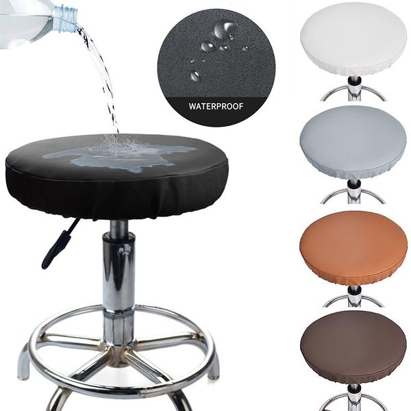 chair covers pu leather round cover seat dustproof waterproof bar stool for home restaurant el banquet protector
chair covers pu leather round cover seat dustproof waterproof bar stool for home restaurant el banquet protector