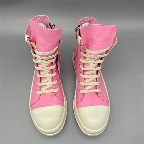21ss high-tpu fragrant sole quality pink genuine leather boots lace up hip hop trainer sneakers shoes, Black
21ss high-tpu fragrant sole quality pink genuine leather boots lace up hip hop trainer sneakers shoes, Black