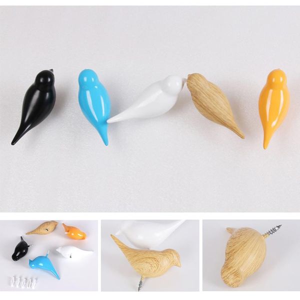 Creative Wall Hooks Bird Decoration Resin Wood Grain Bedroom Door After The Animals 3D Coat Hook Single Hanger & Rails
Creative Wall Hooks Bird Decoration Resin Wood Grain Bedroom Door After The Animals 3D Coat Hook Single Hanger & Rails