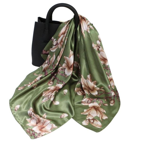 neck ties spring and autumn imitation silk satin scarf 90cm printing large square variety bib, Blue;purple
neck ties spring and autumn imitation silk satin scarf 90cm printing large square variety bib, Blue;purple