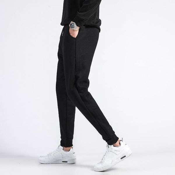 winter thick warm lambskin cashmere fleece sweatpants men's thickened casual cotton pants men sport, Black
winter thick warm lambskin cashmere fleece sweatpants men's thickened casual cotton pants men sport, Black