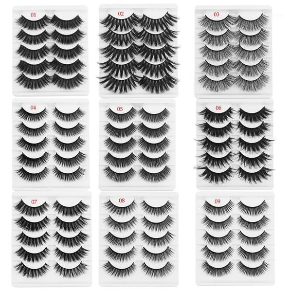 pairs 3d faux mink hair false eyelashes wispies long cross lashes extension multilayer thick handmade eye makeup tools1
pairs 3d faux mink hair false eyelashes wispies long cross lashes extension multilayer thick handmade eye makeup tools1
