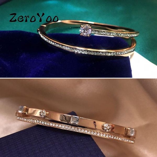 bangle swa fashion jewelry zinc alloy 2021 charm geometric spiral double layer female bracelet rose gold simple, Black
bangle swa fashion jewelry zinc alloy 2021 charm geometric spiral double layer female bracelet rose gold simple, Black