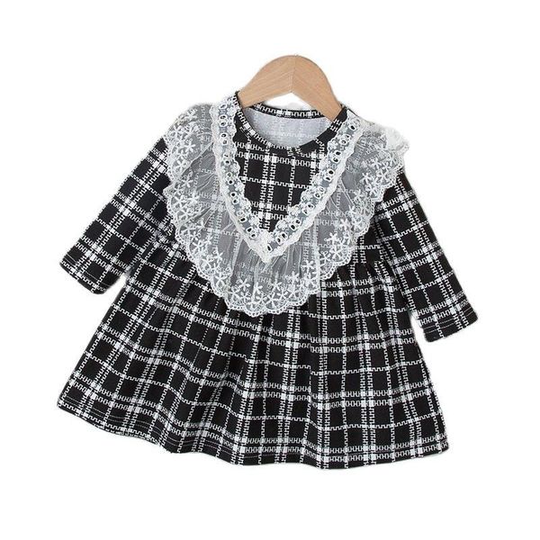 girl's dresses korean baby girl clothes long sleeve plaid print mini lace vestidos cute infant clothing princess party girls dress, Red;yellow
girl's dresses korean baby girl clothes long sleeve plaid print mini lace vestidos cute infant clothing princess party girls dress, Red;yellow