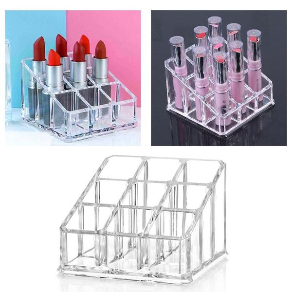 hooks & rails 9 grid transparent acrylic cosmetic organizer consolidation box, storage rack t21c
hooks & rails 9 grid transparent acrylic cosmetic organizer consolidation box, storage rack t21c