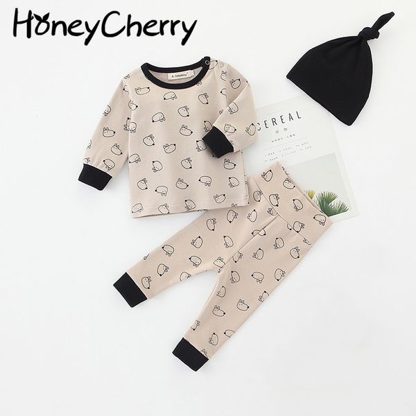 spring and autumn printed high waist pants romper cotton homewear set baby three-piece baby girl outfit 210515, White
spring and autumn printed high waist pants romper cotton homewear set baby three-piece baby girl outfit 210515, White