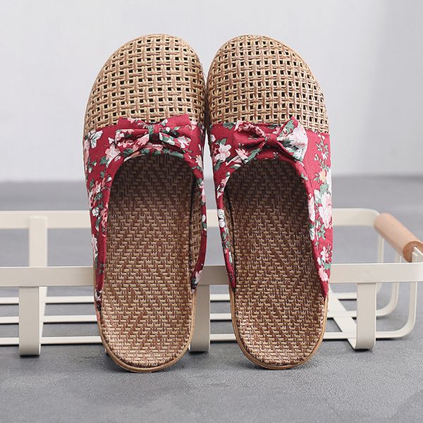 women fashion butterfly knot slip on slides indoor home slippers shoes summer straw beach slippers female linen flip flops, Black
women fashion butterfly knot slip on slides indoor home slippers shoes summer straw beach slippers female linen flip flops, Black