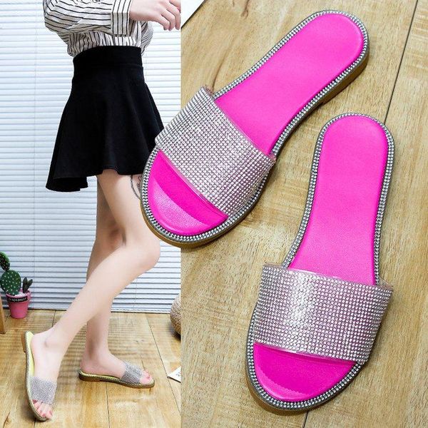 slippers 2021 summer women's sandals sequin cloth rubber low heel square slip-on, Black
slippers 2021 summer women's sandals sequin cloth rubber low heel square slip-on, Black