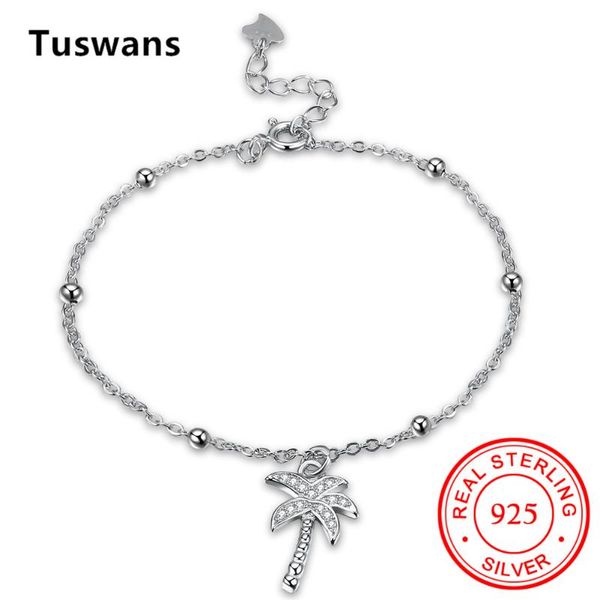 link, chain authentic 100% 925 sterling silver small beads coconut tree charm bracelet women female bijoux jewelry gift for wedding, Black
link, chain authentic 100% 925 sterling silver small beads coconut tree charm bracelet women female bijoux jewelry gift for wedding, Black