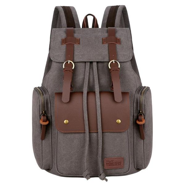 backpack canvas computer lapbagpack retro mochilas para hombre crazy horse leather sac de luxe femme vintage plecak damski
backpack canvas computer lapbagpack retro mochilas para hombre crazy horse leather sac de luxe femme vintage plecak damski
