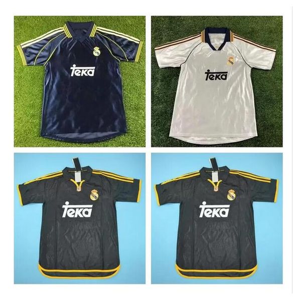 1998 1999 2000 real madrids retro soccer jersey 98 99 00 vintage football shirt classic camiseta #7 raul r.carlos hierro redondo morientes, Black;yellow
1998 1999 2000 real madrids retro soccer jersey 98 99 00 vintage football shirt classic camiseta #7 raul r.carlos hierro redondo morientes, Black;yellow