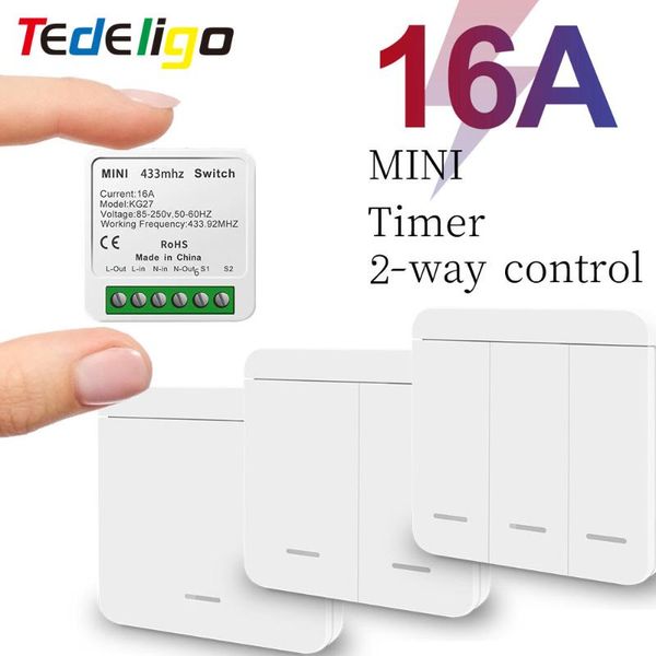 smart home control rf wireless switch 433mhz 16a mini 2way timer electrical breaker push button wall panel switch,for appliance
smart home control rf wireless switch 433mhz 16a mini 2way timer electrical breaker push button wall panel switch,for appliance