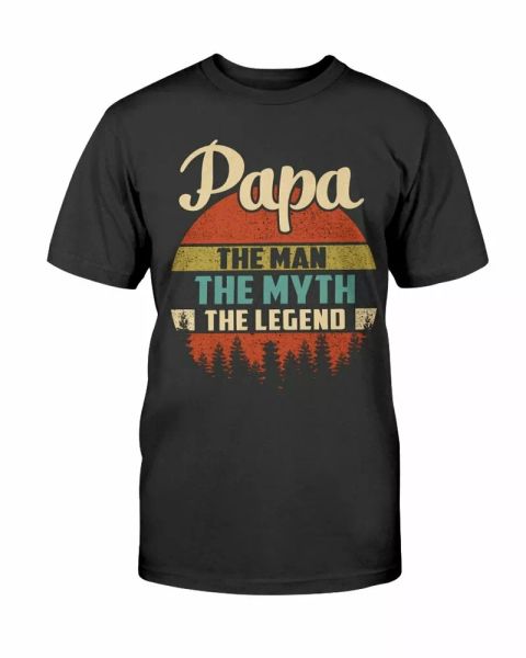 papa the man myth legend t-shirt for dad father grandpa men gifts vintage tee, White;black
papa the man myth legend t-shirt for dad father grandpa men gifts vintage tee, White;black