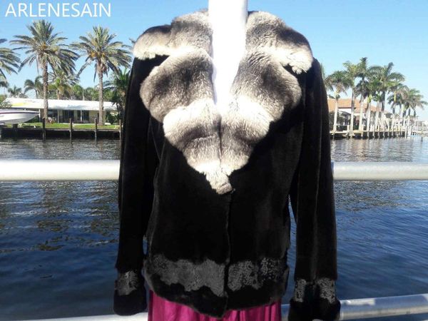 women's fur & faux arlenesain custom chinchilla coat black sheared mink laser pattern
women's fur & faux arlenesain custom chinchilla coat black sheared mink laser pattern