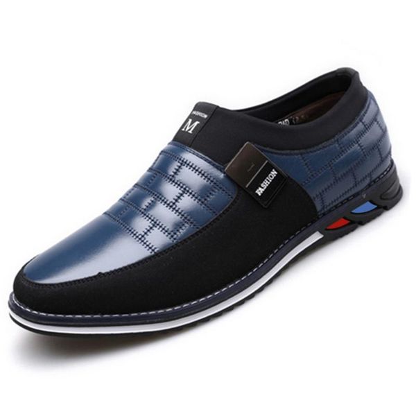 dress shoes men casual leather spring autumn slip on mens fashion flat collocation comfortable footwear large size, Black
dress shoes men casual leather spring autumn slip on mens fashion flat collocation comfortable footwear large size, Black