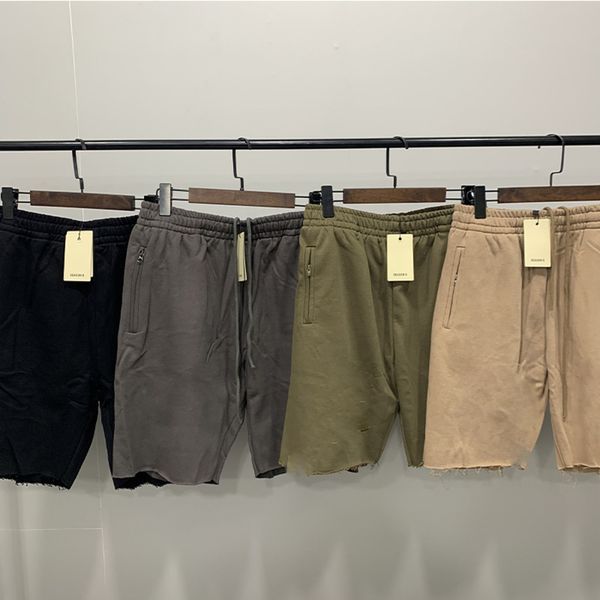 men's shorts season 6 female shorts 1:1 washed make old kanye west in season tag pants, White;black
men's shorts season 6 female shorts 1:1 washed make old kanye west in season tag pants, White;black