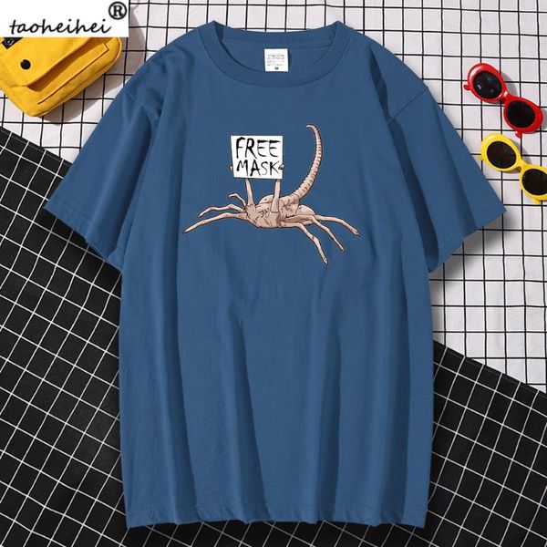 men's t-shirts alien mask printed t shirt brand short sleeve men shirts punk hip hop vintage crew neck cartoon streetwear, White;black
men's t-shirts alien mask printed t shirt brand short sleeve men shirts punk hip hop vintage crew neck cartoon streetwear, White;black